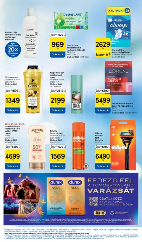 TESCO Hipermarket akciós újság