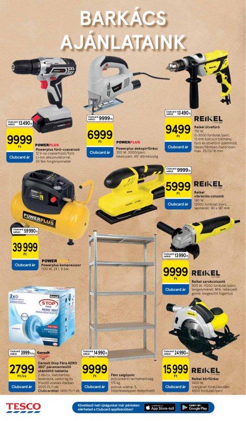 TESCO Hipermarket akciós újság
