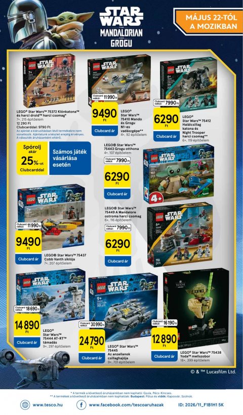 TESCO Hipermarket akciós újság