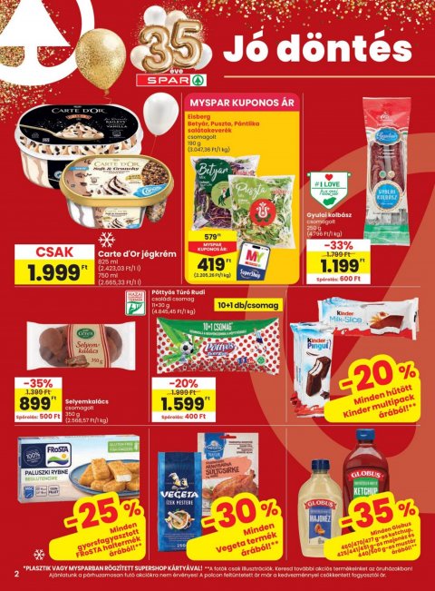 SPAR akciós újság