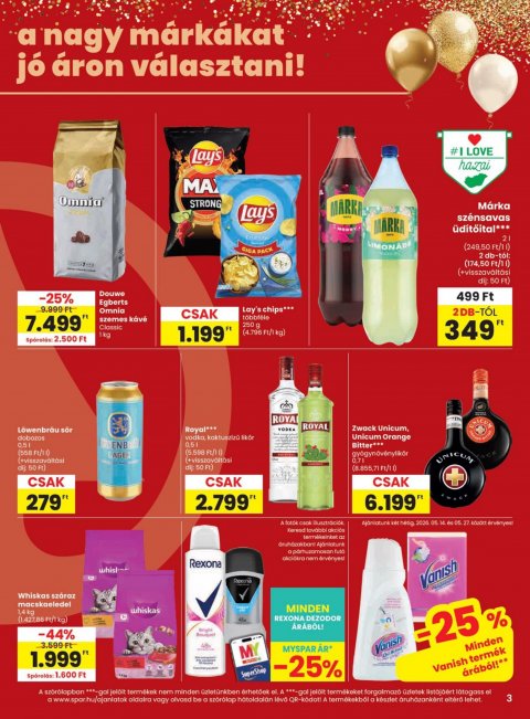 SPAR akciós újság