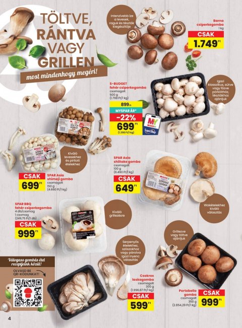 SPAR akciós újság
