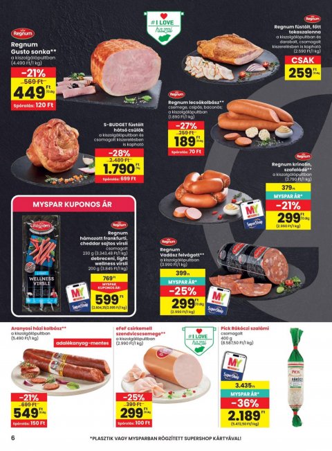 SPAR akciós újság