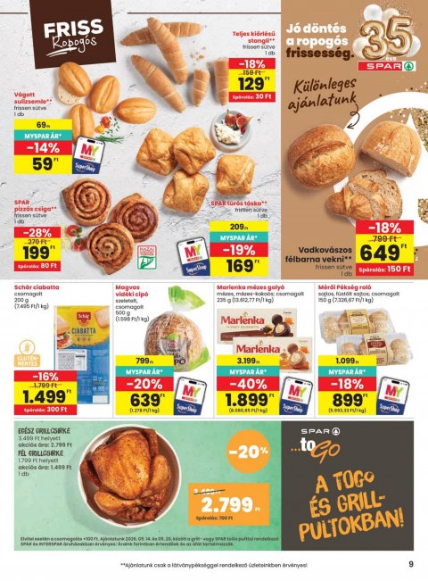 SPAR akciós újság
