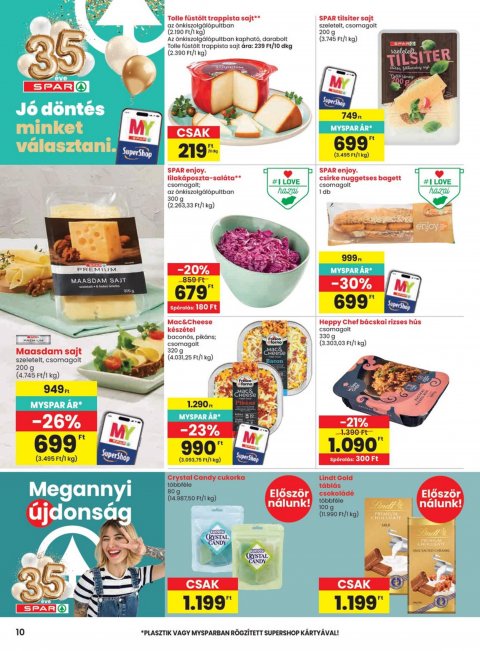 SPAR akciós újság