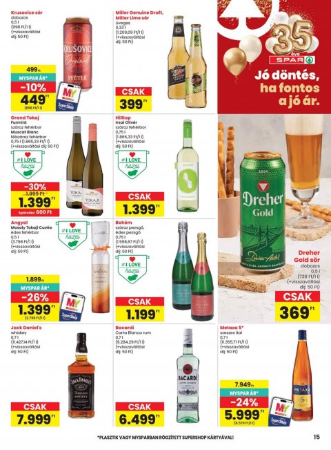 SPAR akciós újság
