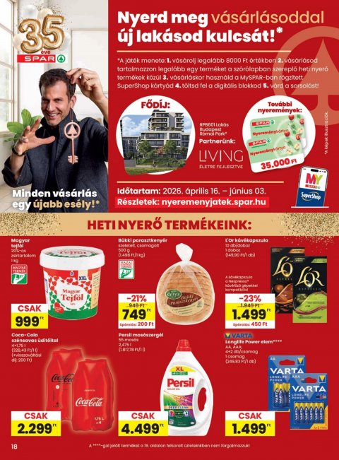 SPAR akciós újság