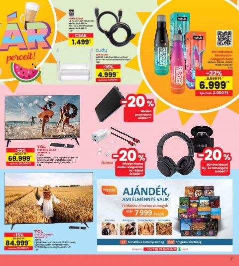 INTERSPAR Nyár akciós újság