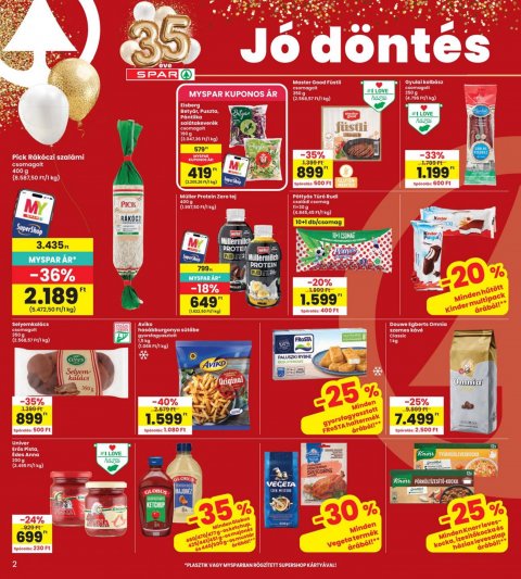INTERSPAR akciós újság
