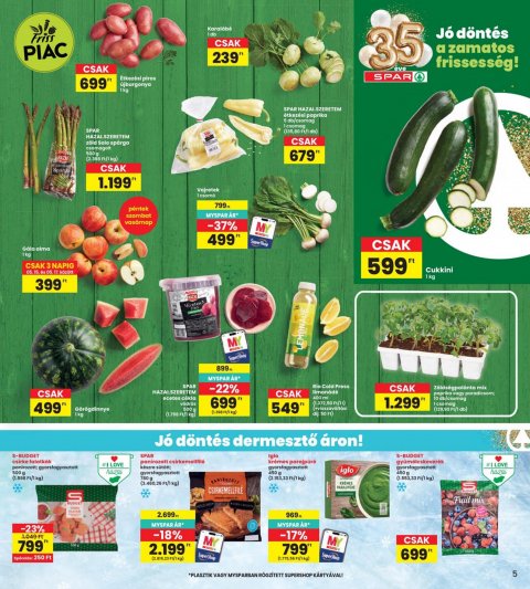 INTERSPAR akciós újság