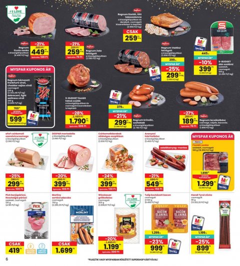 INTERSPAR akciós újság