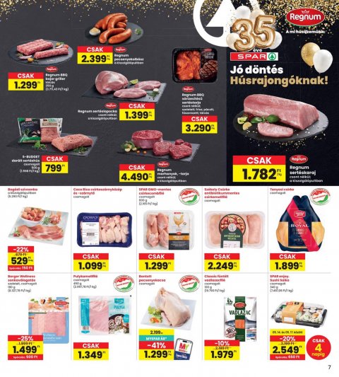 INTERSPAR akciós újság
