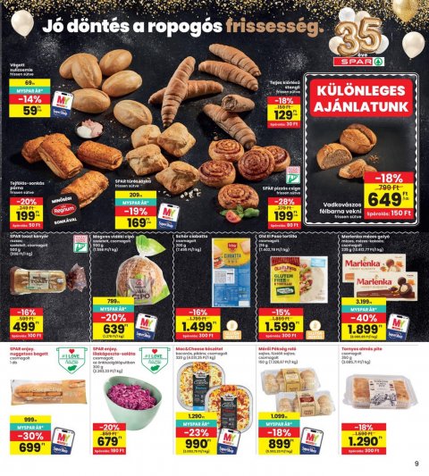 INTERSPAR akciós újság
