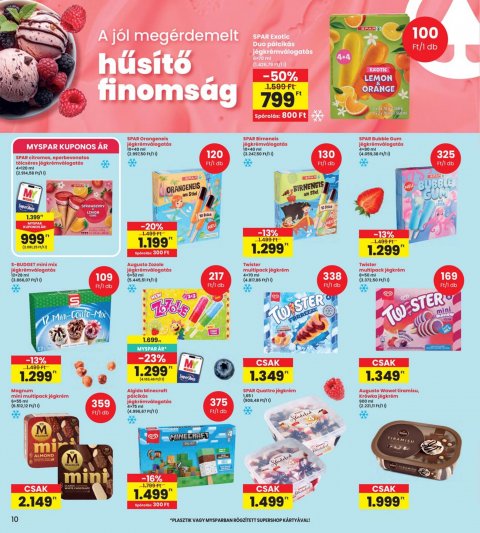 INTERSPAR akciós újság