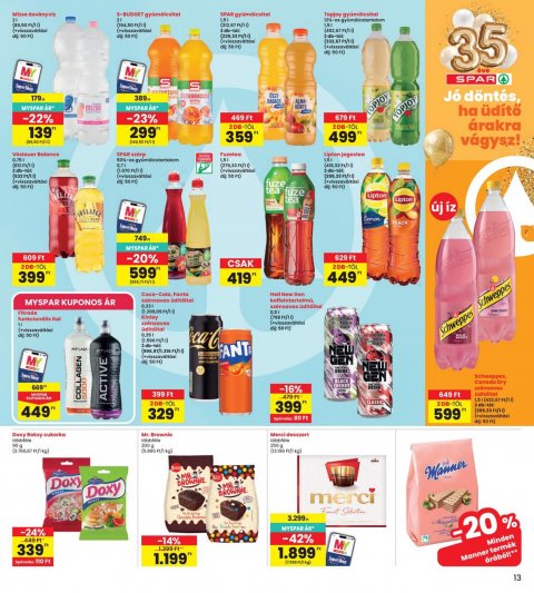 INTERSPAR akciós újság