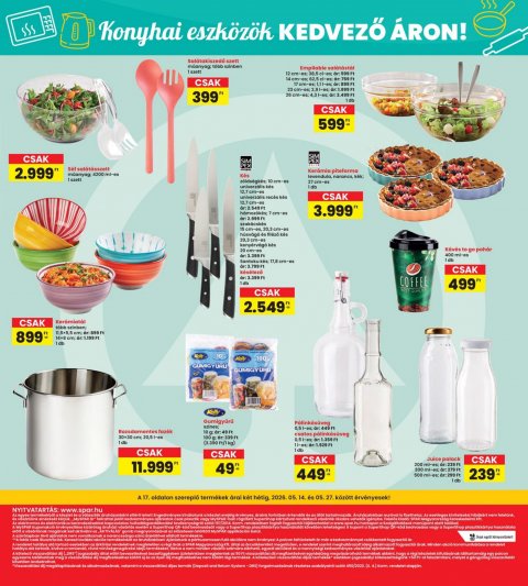 INTERSPAR akciós újság