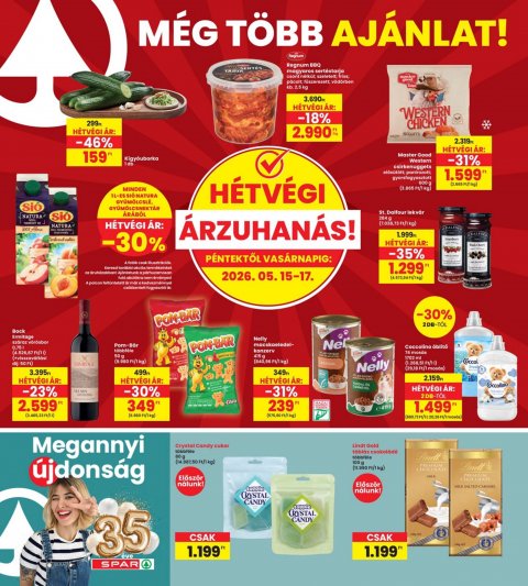INTERSPAR akciós újság