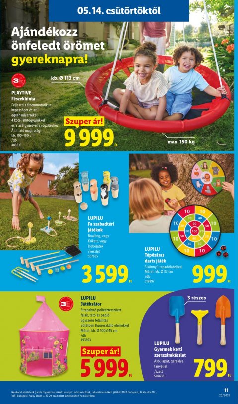 LIDL Nonfood akciós újság