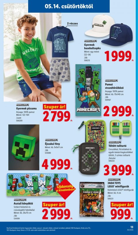 LIDL Nonfood akciós újság