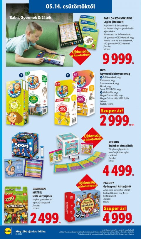 LIDL Nonfood akciós újság