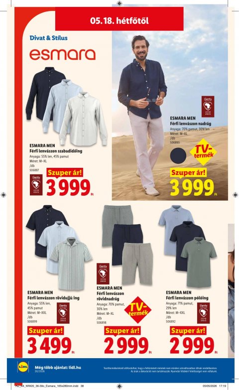 LIDL Nonfood akciós újság