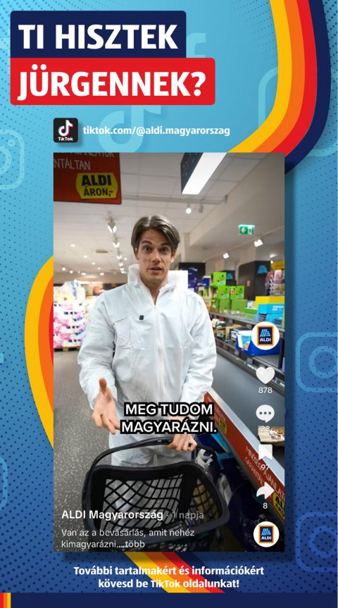 ALDI Középső sor akciós újság