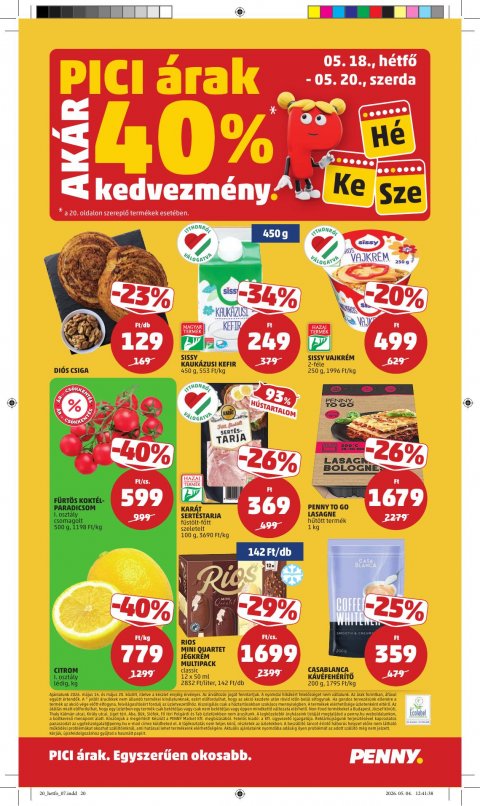 PENNY akciós újság