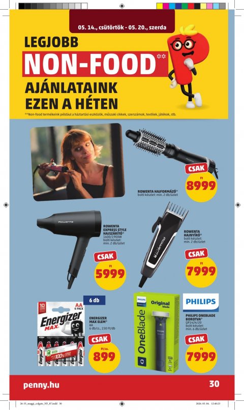 PENNY akciós újság