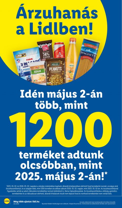 LIDL akciós újság