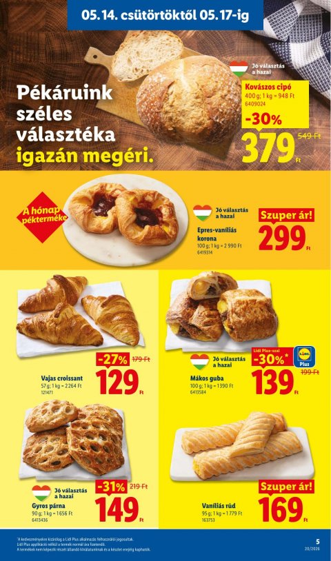 LIDL akciós újság