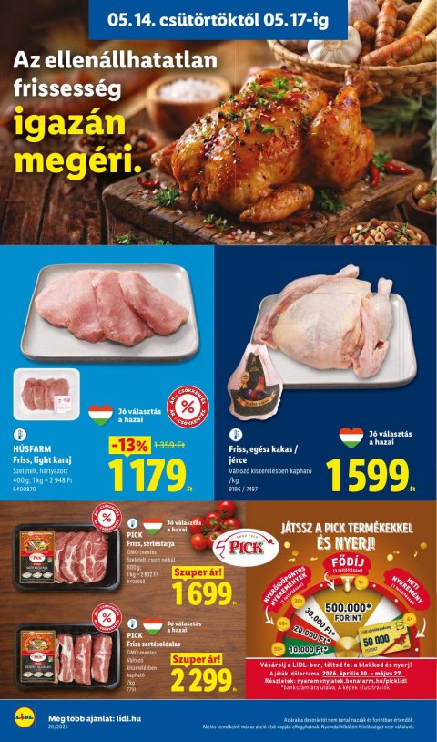 LIDL akciós újság