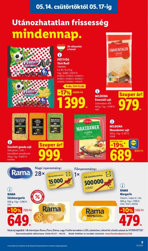 LIDL akciós újság