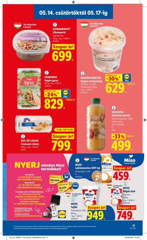 LIDL akciós újság