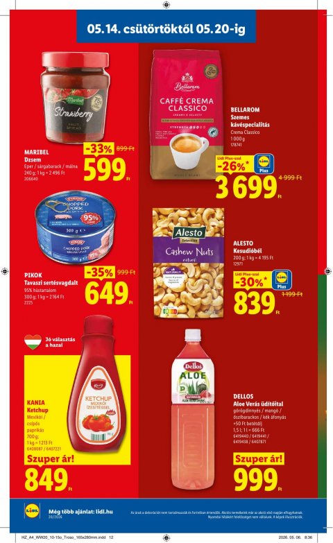 LIDL akciós újság
