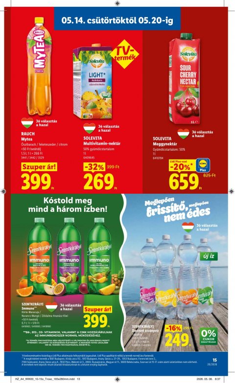 LIDL akciós újság