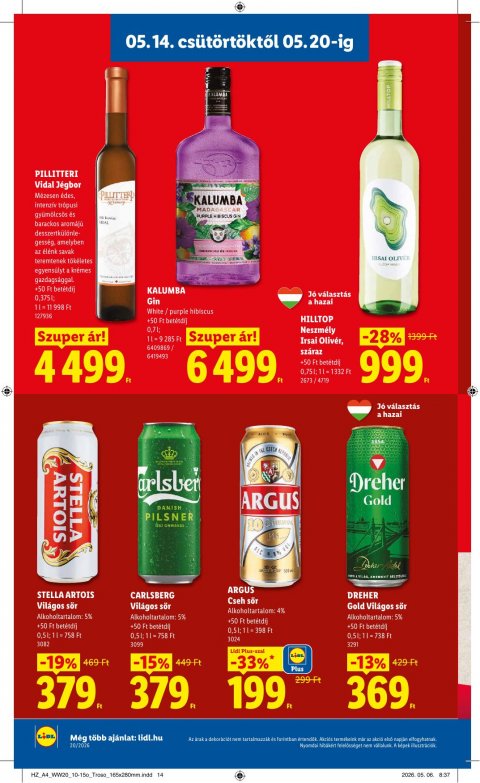 LIDL akciós újság