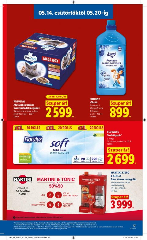 LIDL akciós újság