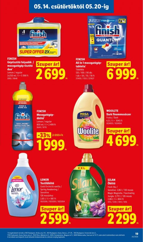 LIDL akciós újság