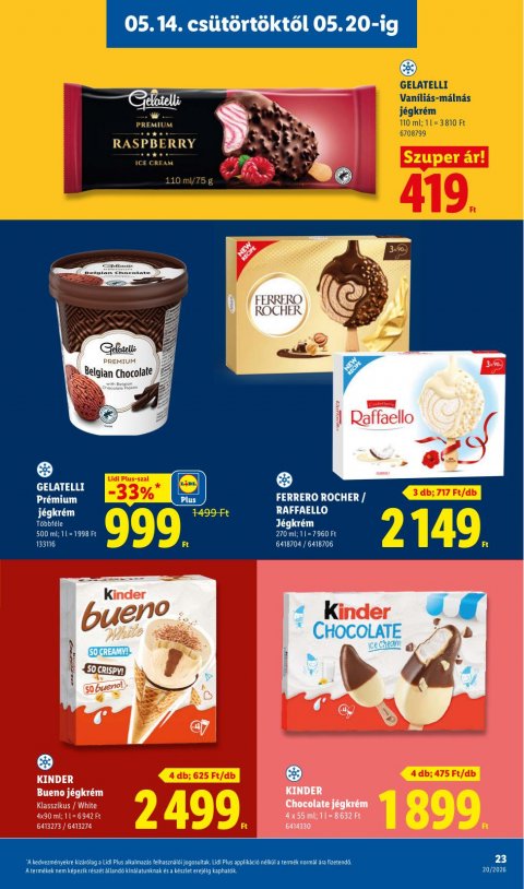 LIDL akciós újság
