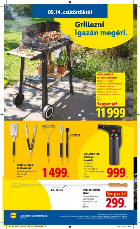 LIDL akciós újság
