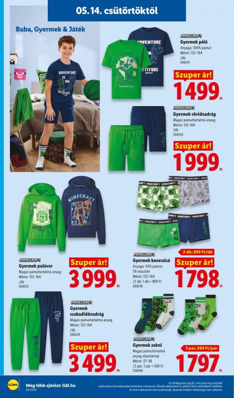 LIDL akciós újság