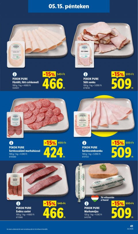 LIDL akciós újság