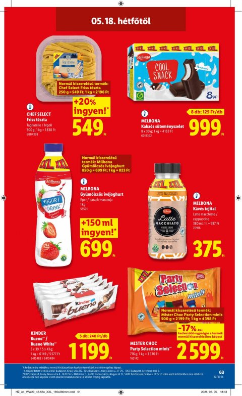 LIDL akciós újság