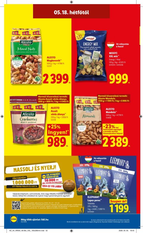 LIDL akciós újság