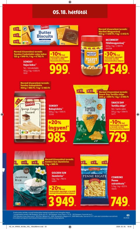 LIDL akciós újság
