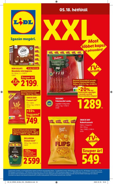 LIDL akciós újság