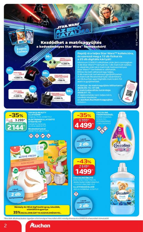 AUCHAN Hipermarket akciós újság
