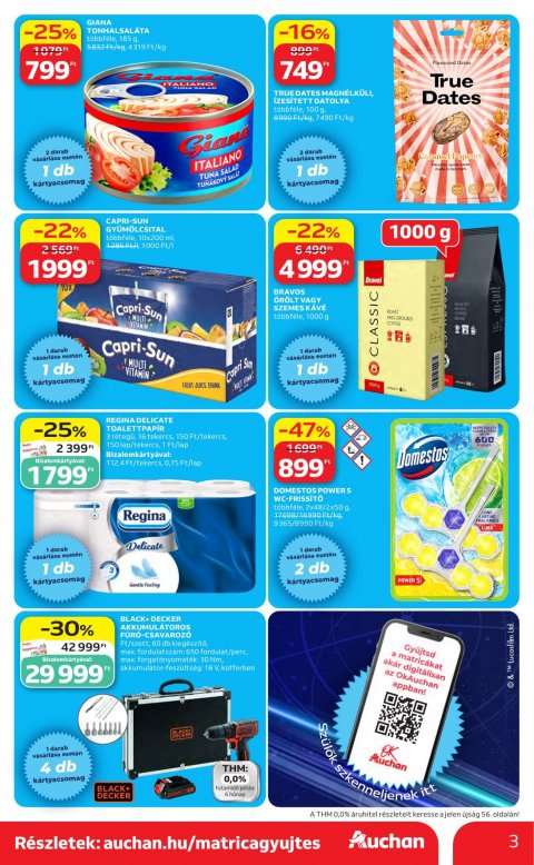 AUCHAN Hipermarket akciós újság