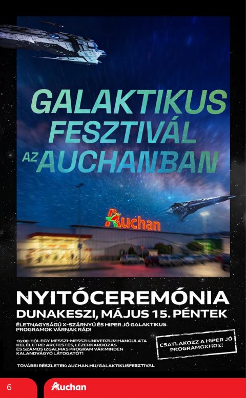 AUCHAN Hipermarket akciós újság