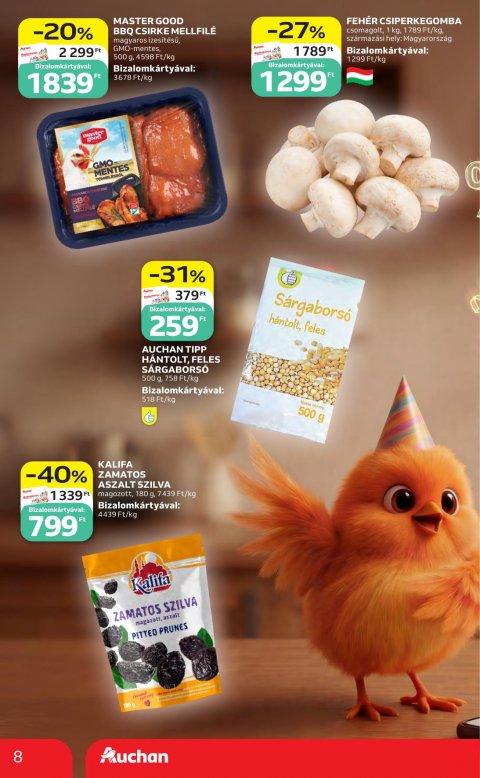 AUCHAN Hipermarket akciós újság